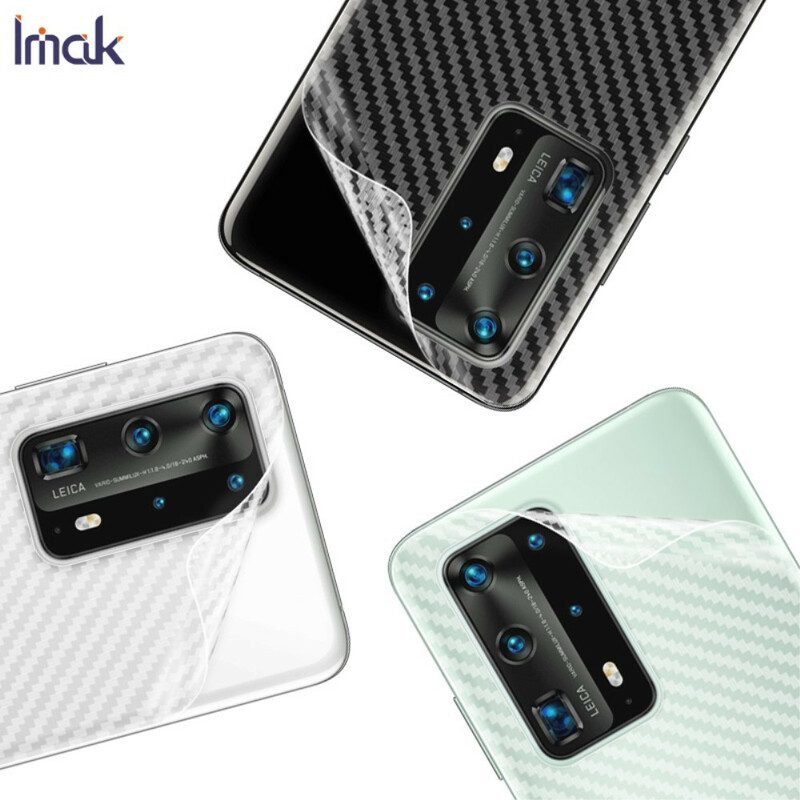 Pellicola Posteriore Per Huawei P40 Pro Carbon Style Imak