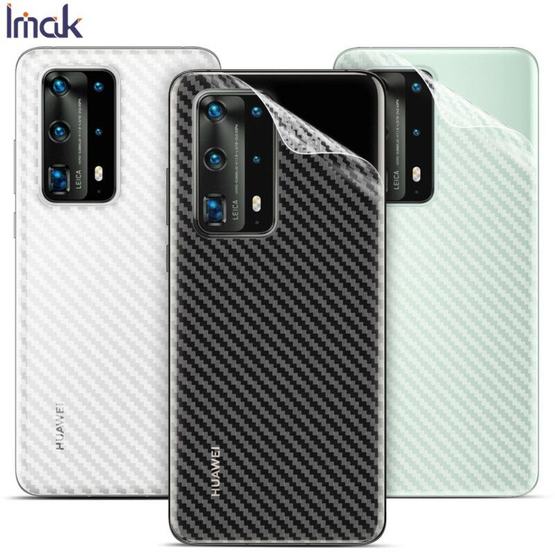 Pellicola Posteriore Per Huawei P40 Pro Carbon Style Imak