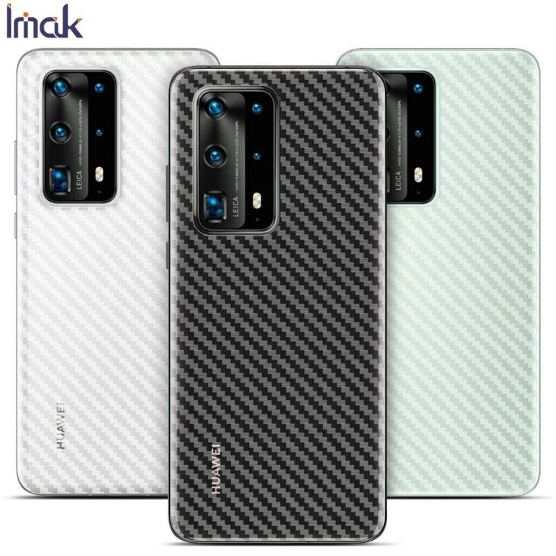 Pellicola Posteriore Per Huawei P40 Pro Carbon Style Imak