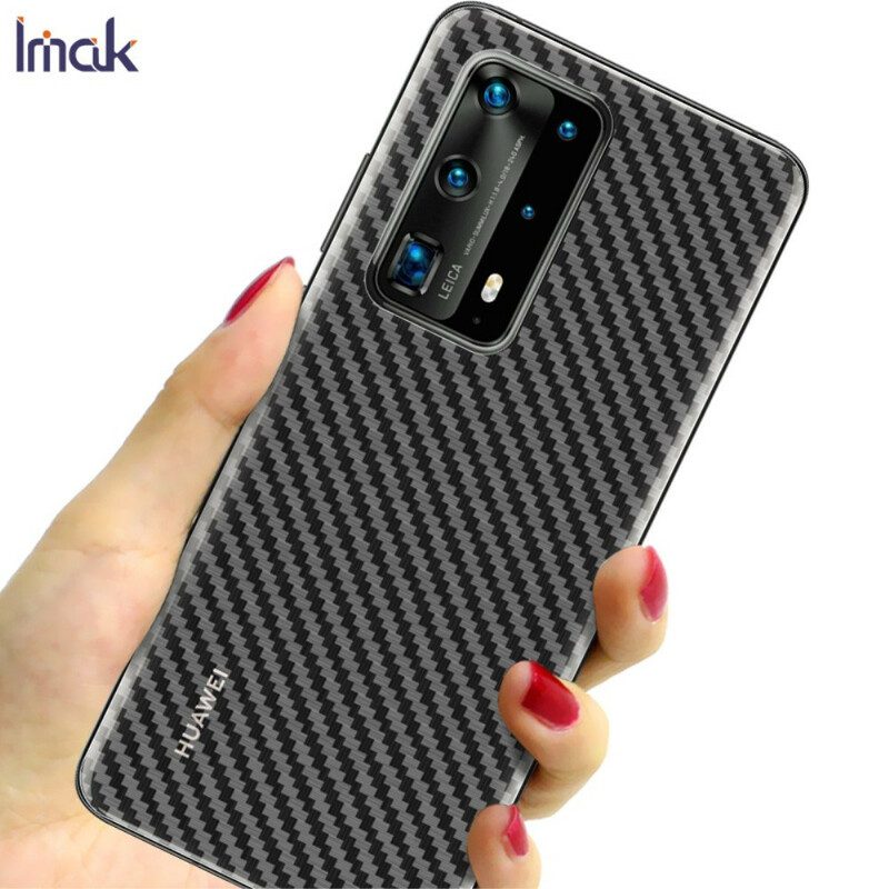 Pellicola Posteriore Per Huawei P40 Pro Carbon Style Imak