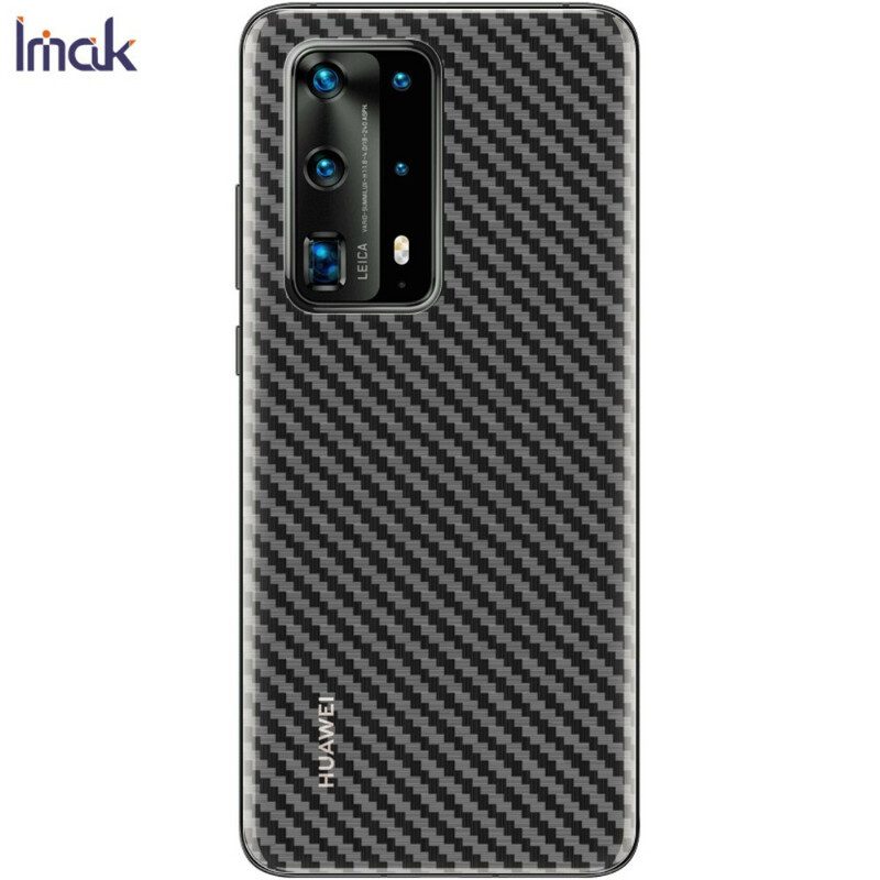 Pellicola Posteriore Per Huawei P40 Pro Carbon Style Imak