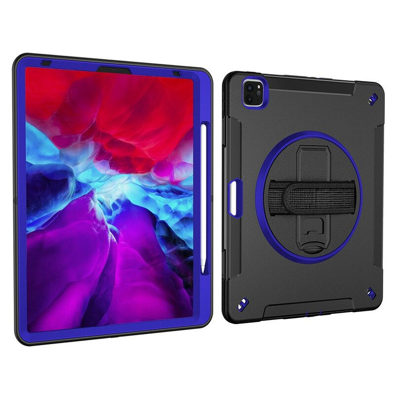 Cover iPad Pro 12.9" (2021) Ibrido Con Tracolla