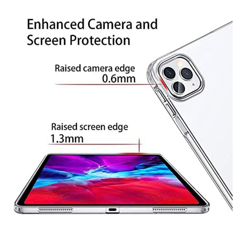 Cover iPad Pro 12.9" (2021) Trasparente Flessibile