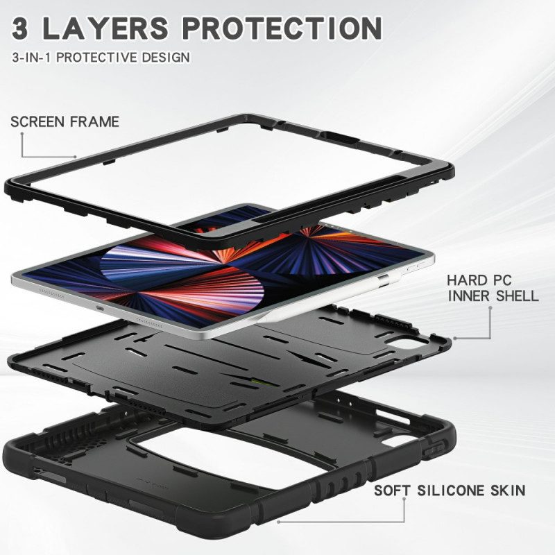 Cover iPad Pro 12.9" (2021) Tripla Protezione Con Supporto