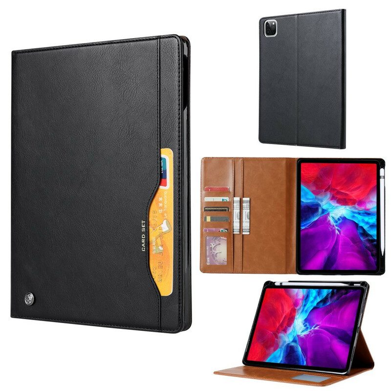 Custodia in pelle iPad Pro 12.9" (2021) Ecopelle Intera