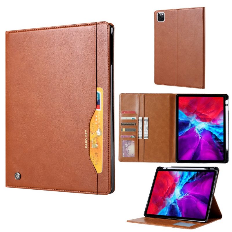 Custodia in pelle iPad Pro 12.9" (2021) Set Di Carte