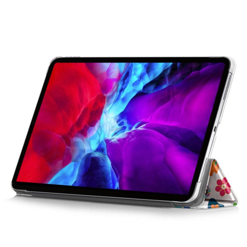 Custodia iPad Pro 12.9" (2021) Farfalle Retrò