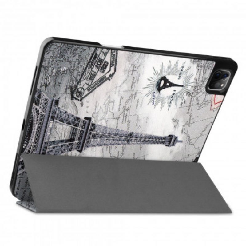 Custodia iPad Pro 12.9" (2021) Porta Stilo Torre Eiffel