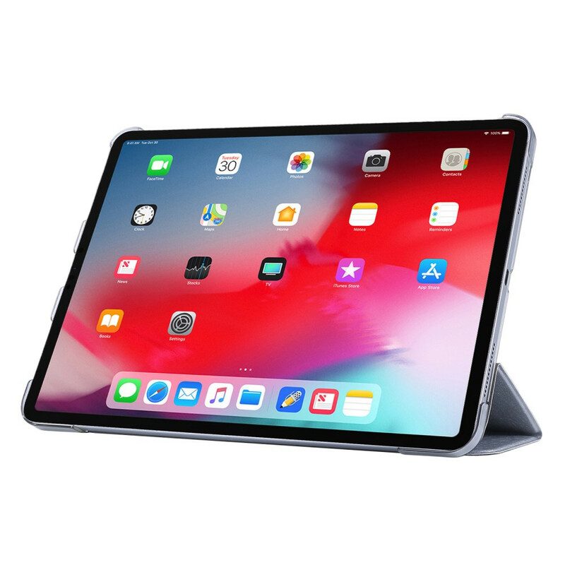 Custodia iPad Pro 12.9" (2021) Trama Di Seta In Ecopelle