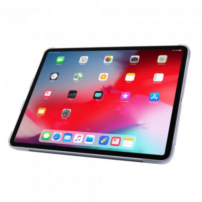 Custodia iPad Pro 12.9" (2021) Trama Di Seta In Ecopelle