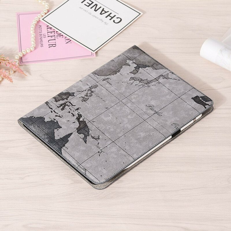 Folio Cover iPad Pro 12.9" (2021) Mappa Del Mondo