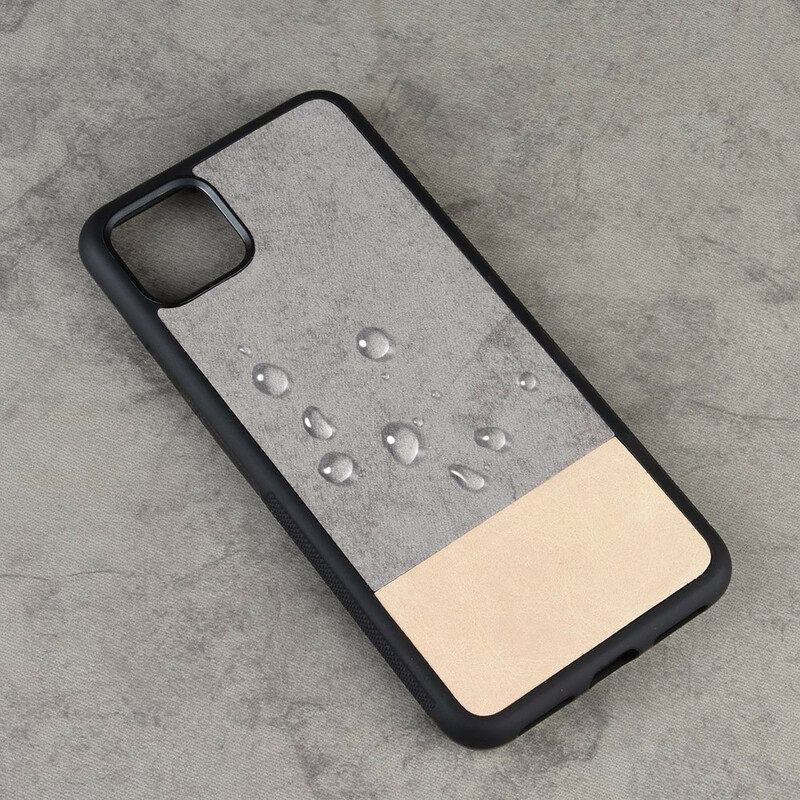 Cover Google Pixel 4 Ecopelle Bicolore