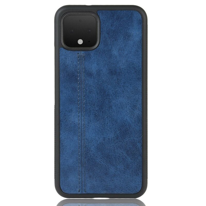 Cover Google Pixel 4 Effetto Pelle Couture