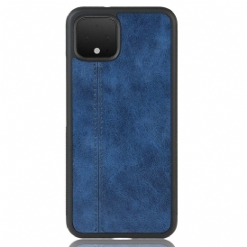 Cover Google Pixel 4 Effetto Pelle Couture