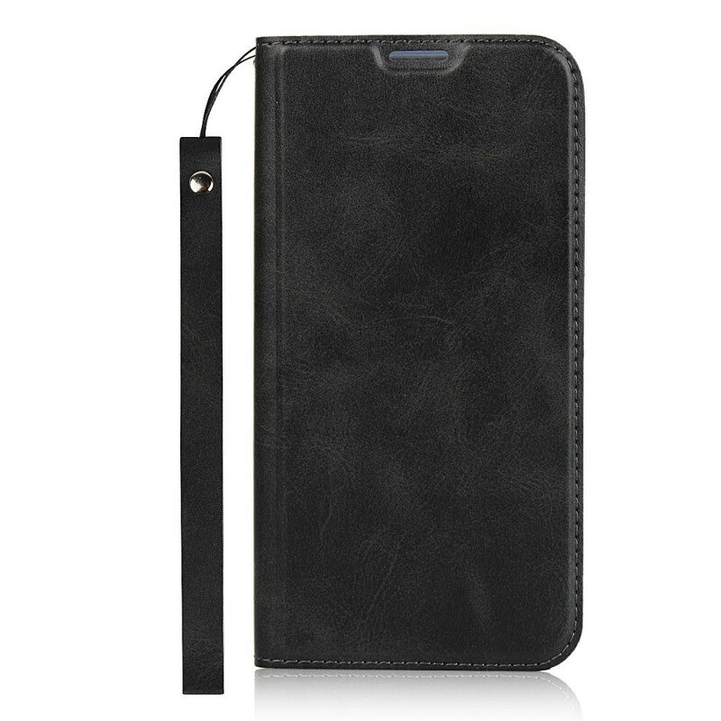 Folio Cover Google Pixel 4 Custodia in pelle Stile In Morbida Pelle Con Cinturino