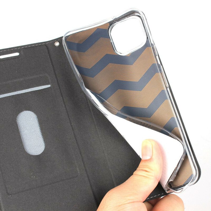 Folio Cover Google Pixel 4 Custodia in pelle Stile In Morbida Pelle Con Cinturino