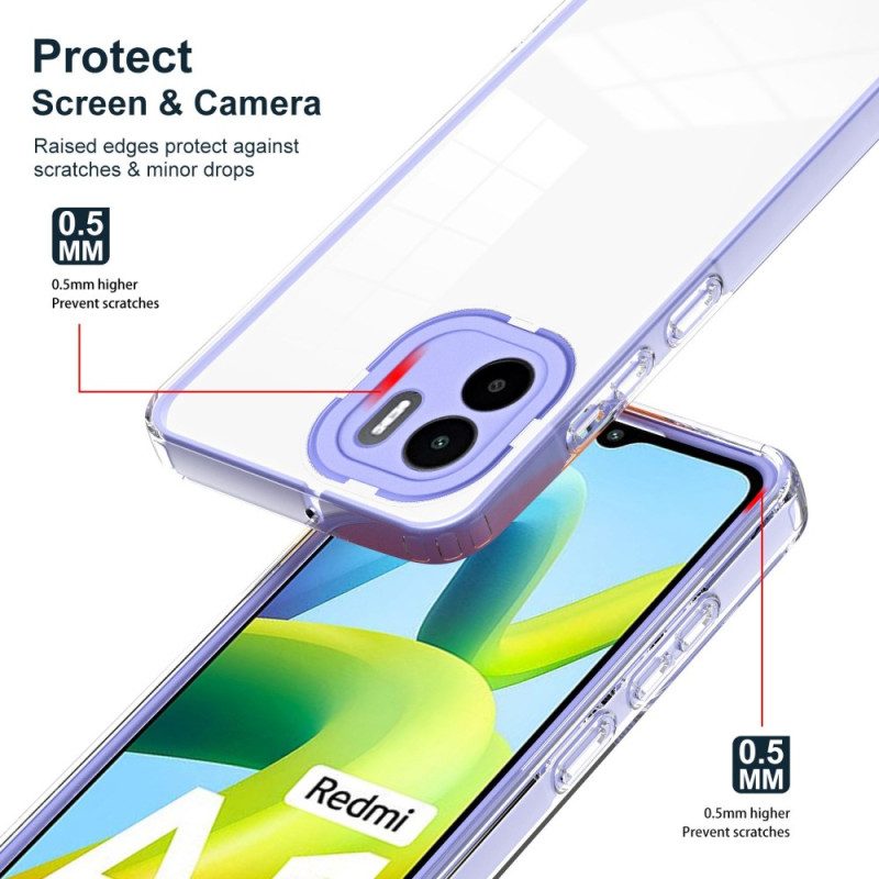 Cover Xiaomi Redmi A1 Ibrido Trasparente