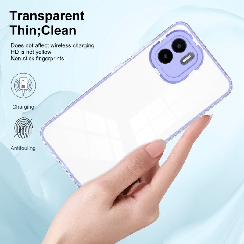 Cover Xiaomi Redmi A1 Ibrido Trasparente