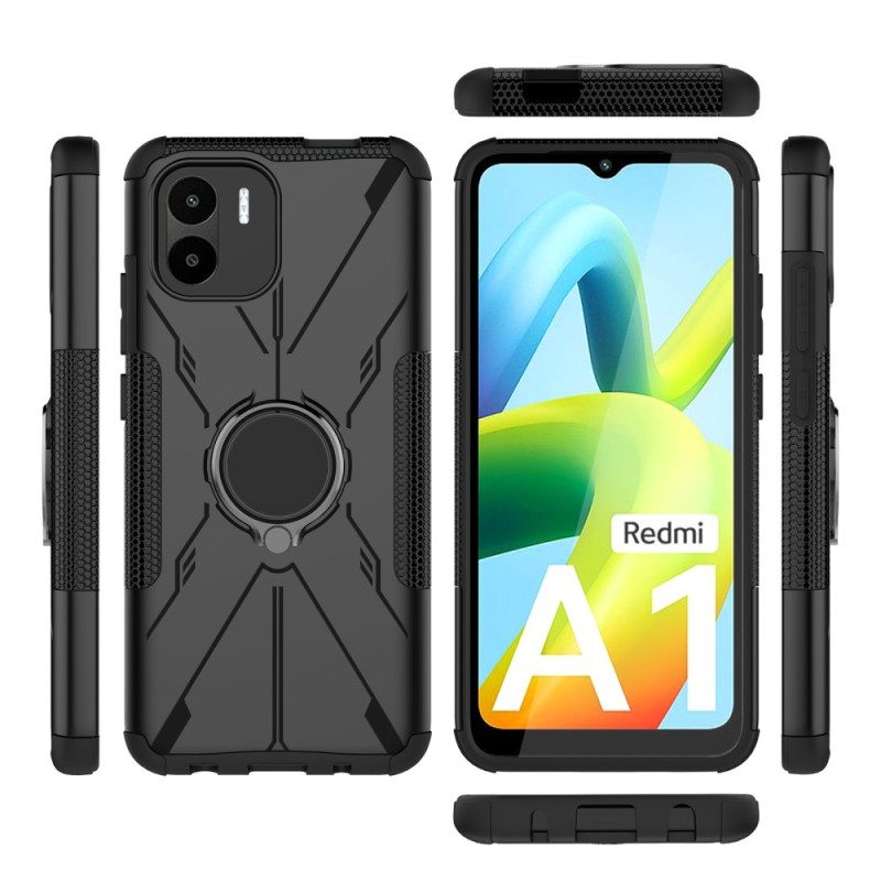 Cover Xiaomi Redmi A1 Supporto Anello Integrato