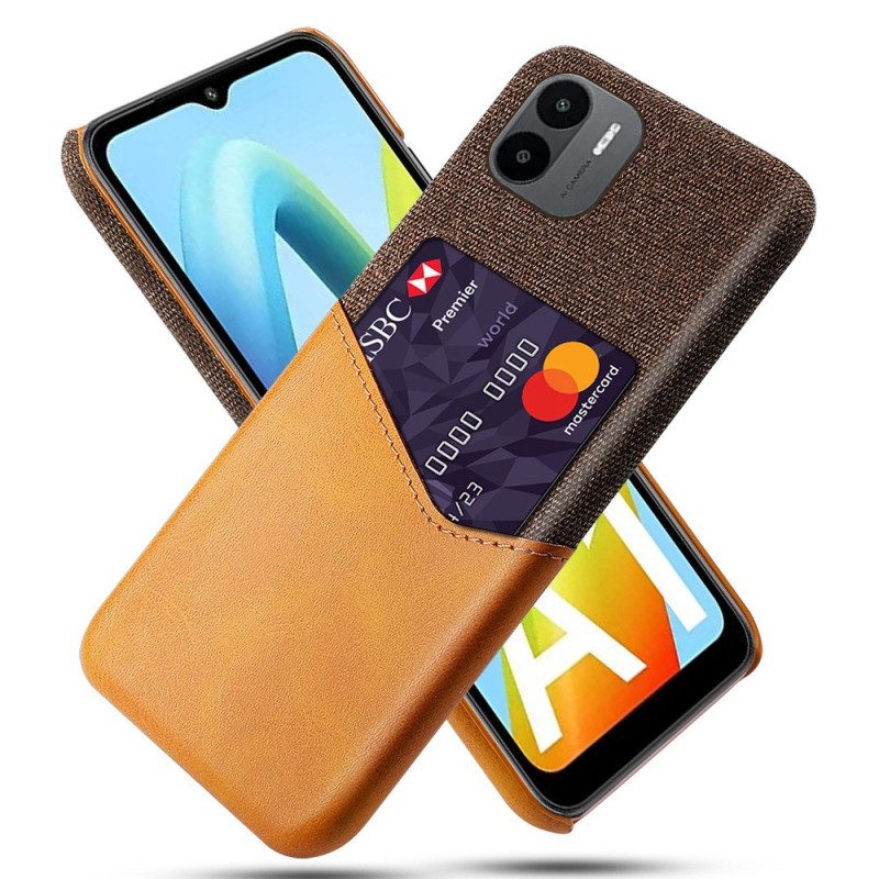 Cover Xiaomi Redmi A1 Titolare Della Carta Ksq