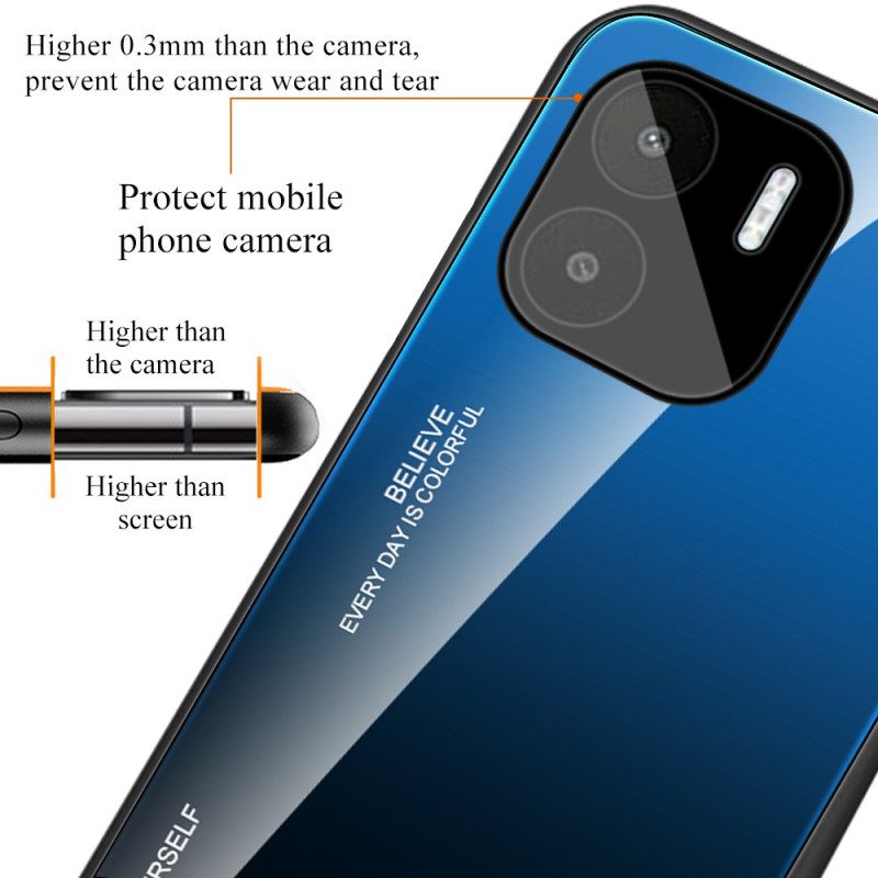 Cover Xiaomi Redmi A1 Vetro Temperato Sii Te Stesso