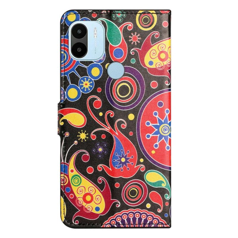 Custodia in pelle Xiaomi Redmi A1 Modello Galassia