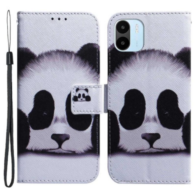 Custodia in pelle Xiaomi Redmi A1 Panda