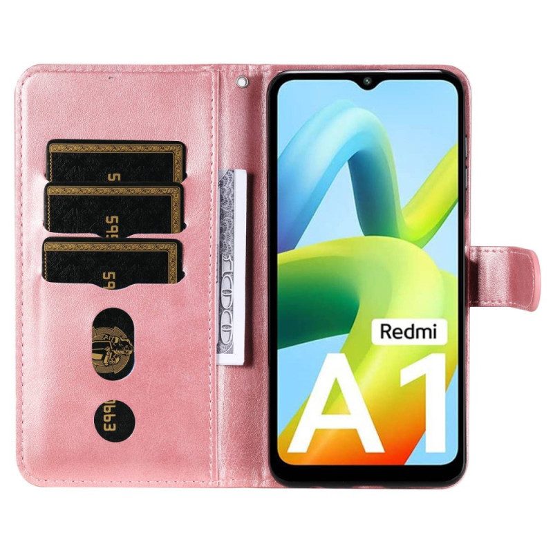 Custodia in pelle Xiaomi Redmi A1 Portafoglio