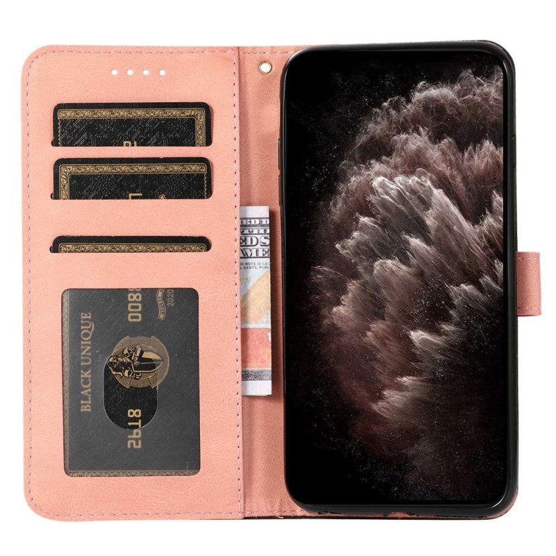 Custodia in pelle Xiaomi Redmi A1 Texture In Pelle Bicolore