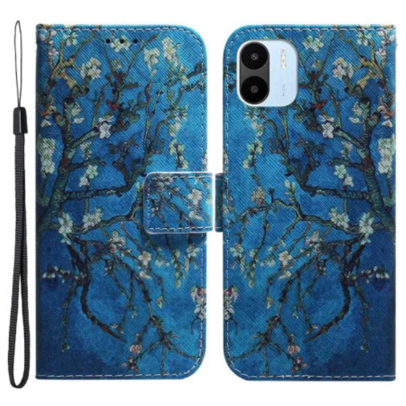 Folio Cover Xiaomi Redmi A1 Albero In Fiore Premium