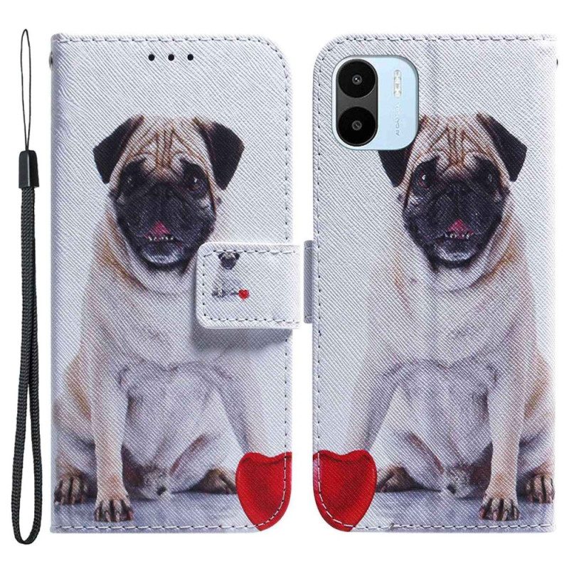 Folio Cover Xiaomi Redmi A1 Cane Carlino