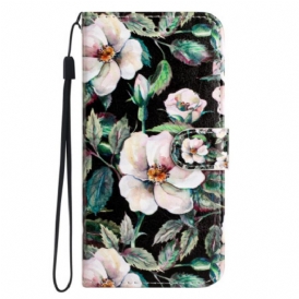 Folio Cover Xiaomi Redmi A1 Cinturino Magnolie