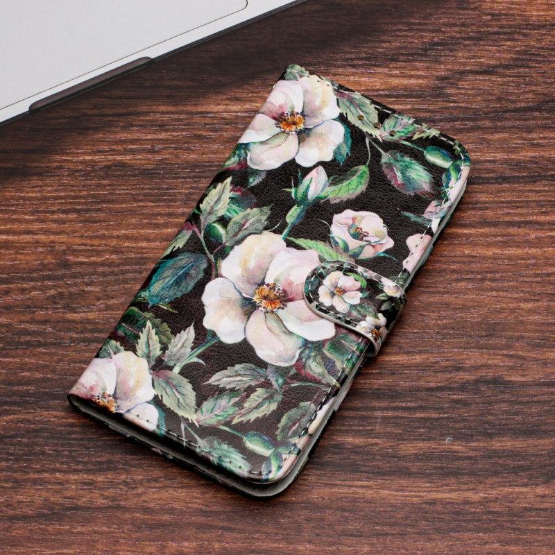 Folio Cover Xiaomi Redmi A1 Cinturino Magnolie