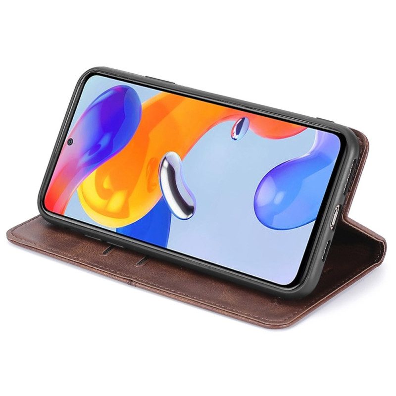 Folio Cover Xiaomi Redmi A1 Custodia in pelle Cuciture