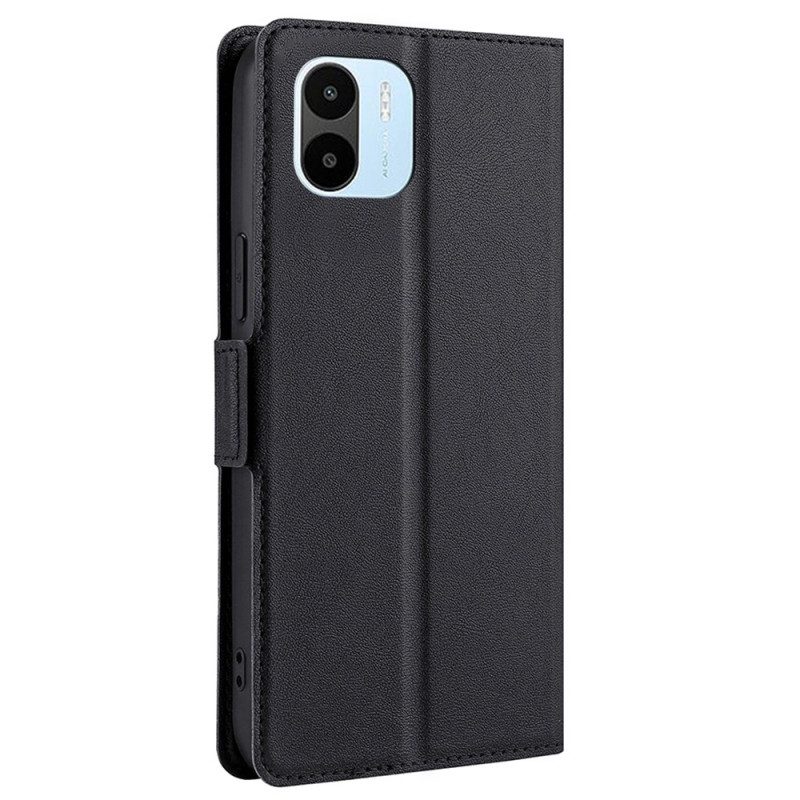 Folio Cover Xiaomi Redmi A1 Custodia in pelle Design A Doppia Patta