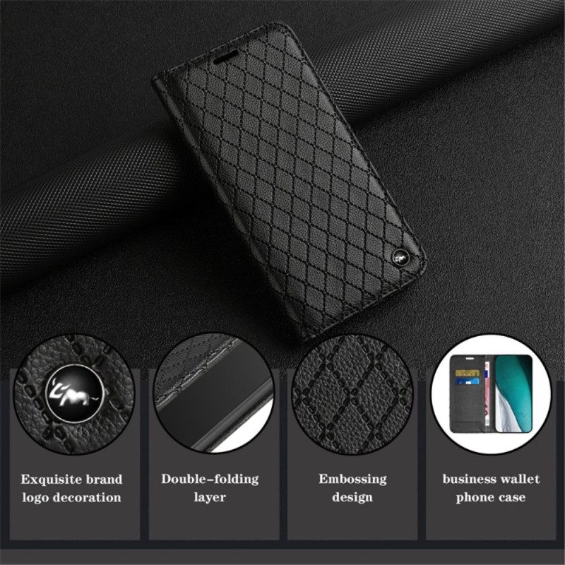 Folio Cover Xiaomi Redmi A1 Custodia in pelle Diamanti Rfid