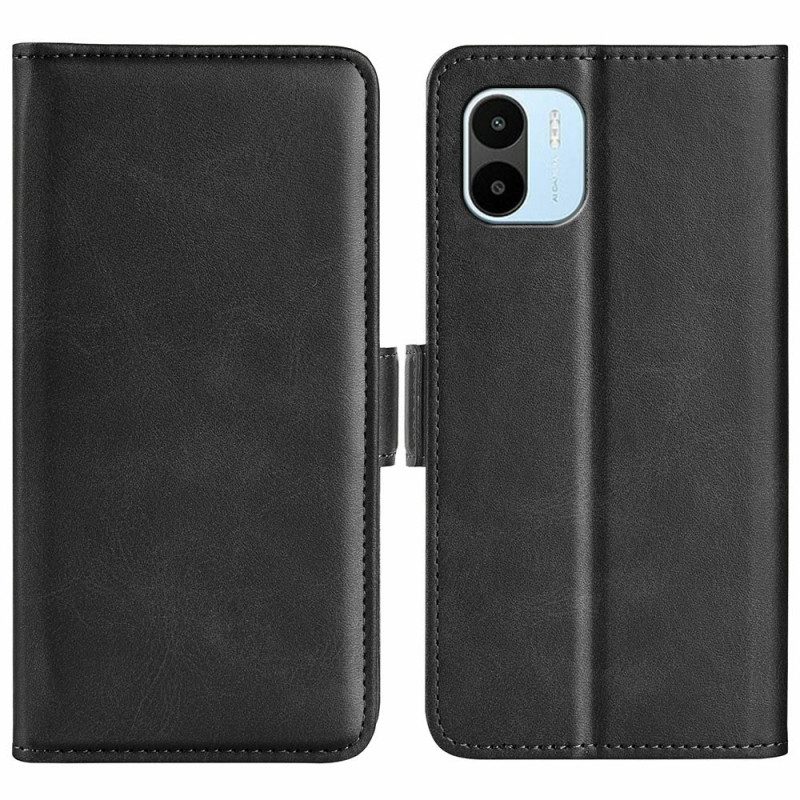 Folio Cover Xiaomi Redmi A1 Custodia in pelle Doppio Lembo