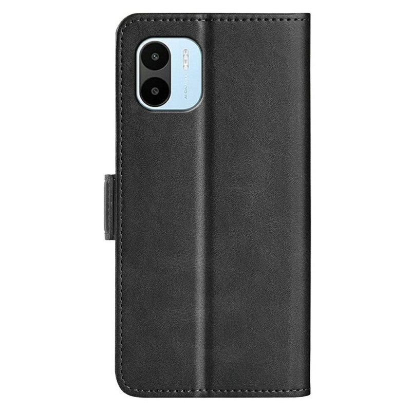 Folio Cover Xiaomi Redmi A1 Custodia in pelle Doppio Lembo