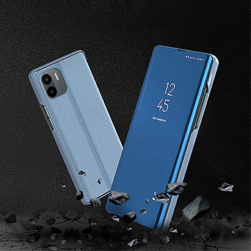 Folio Cover Xiaomi Redmi A1 Custodia in pelle Specchio