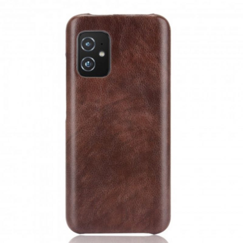 Cover Asus Zenfone 8 Effetto Pelle Litchi