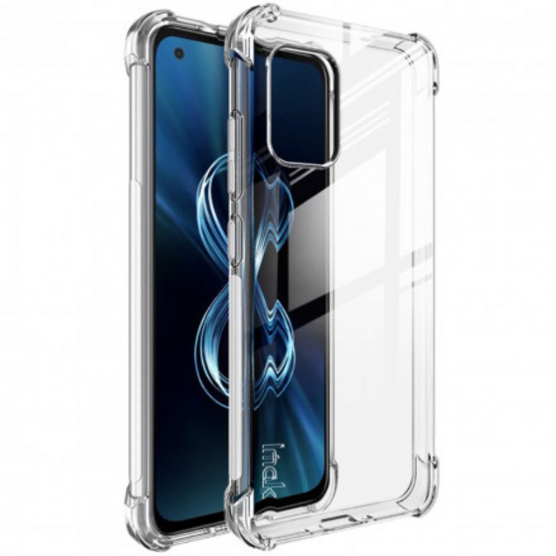 Cover Asus Zenfone 8 Trasparente Silky Imak