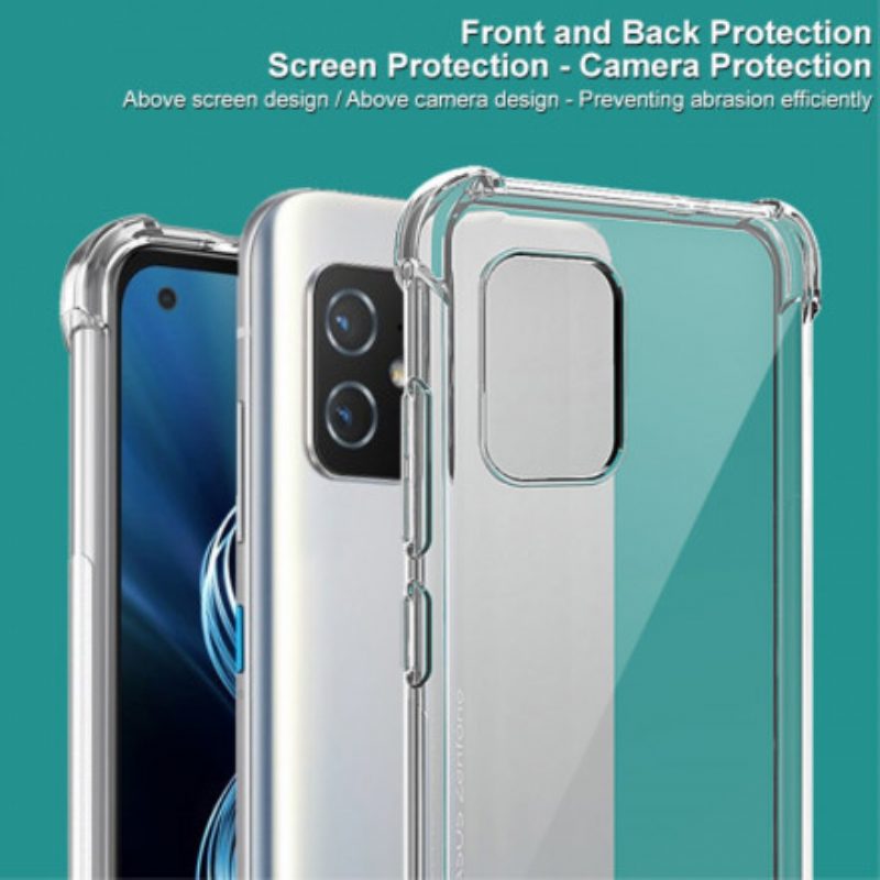 Cover Asus Zenfone 8 Trasparente Silky Imak