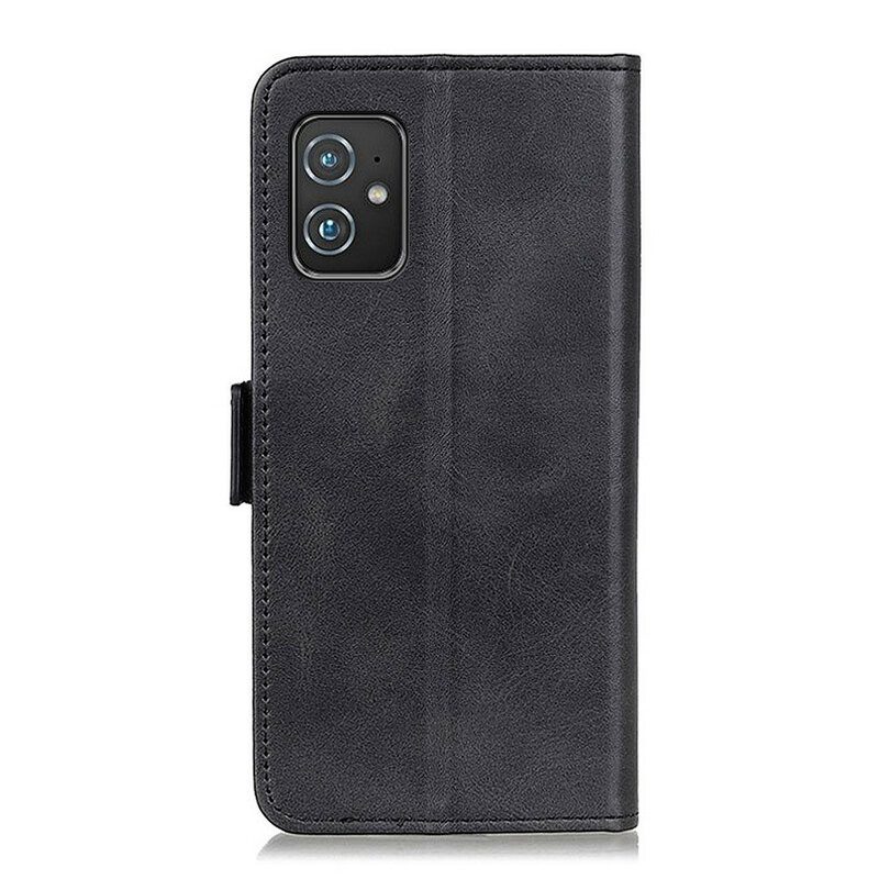 Custodia A Portafoglio Asus Zenfone 8 Folio Cover Doppio Lembo