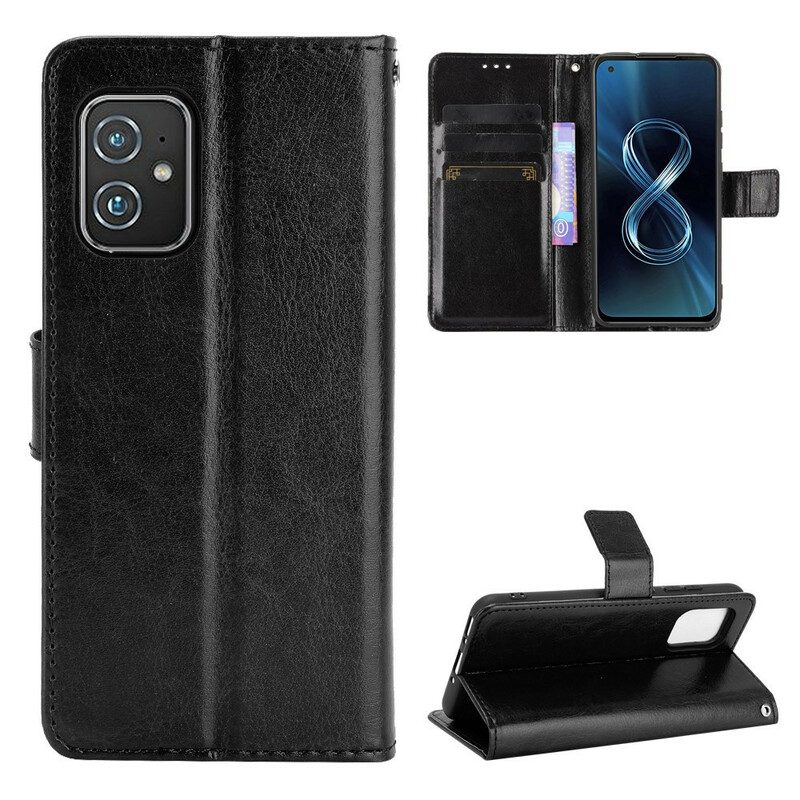 Custodia in pelle Asus Zenfone 8 Ecopelle Appariscente