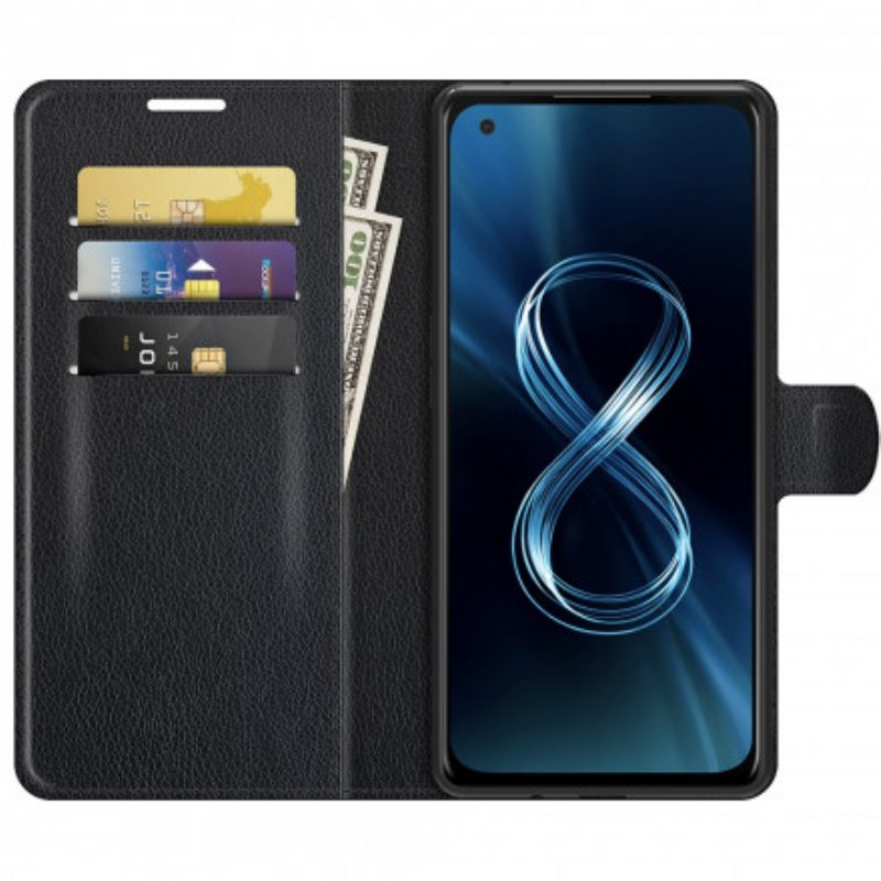 Custodia in pelle Asus Zenfone 8 Ecopelle Classica