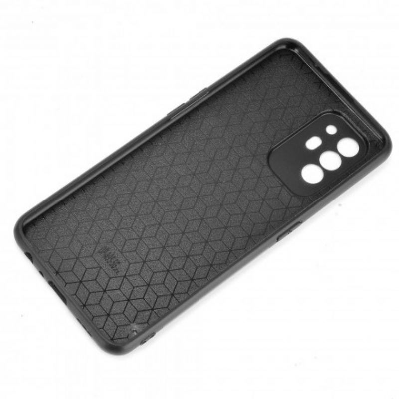 Cover Oppo A94 5G Effetto Pelle Couture