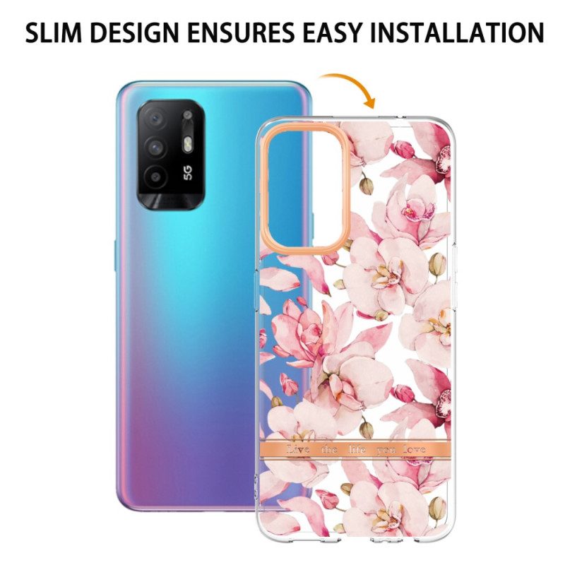 Cover Oppo A94 5G Fiore Di Begonia