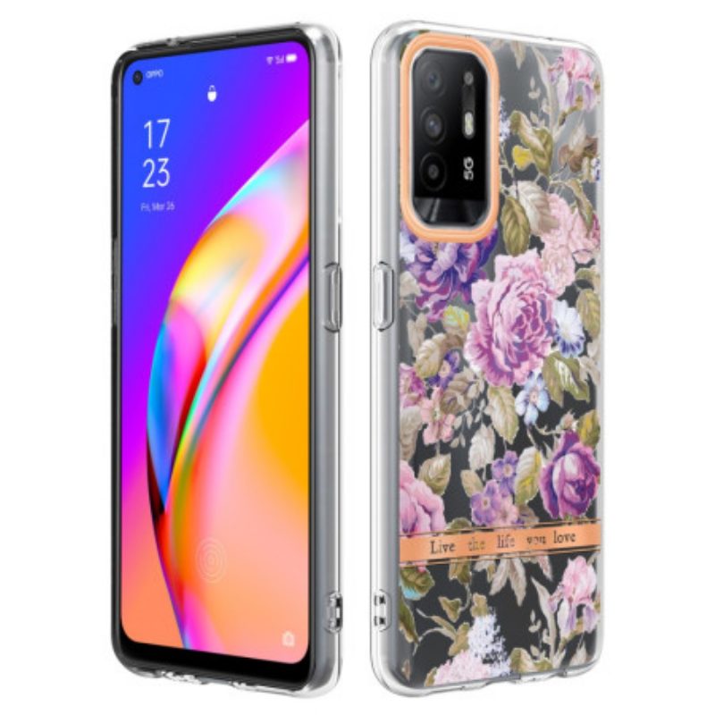 Cover Oppo A94 5G Fiori Di Begonia