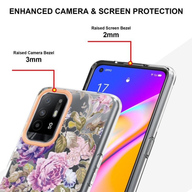 Cover Oppo A94 5G Fiori Di Begonia