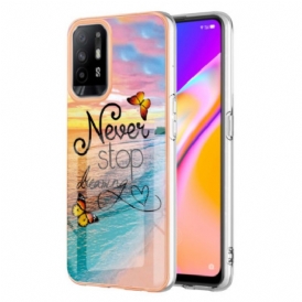 Cover Oppo A94 5G Non Smettere Mai Di Sognare